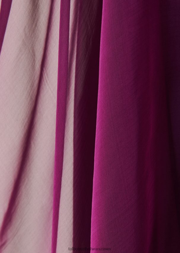 Talbot Runhof Akcesoria ametystowy fiolet kobiety ukradł wskazówkę 11 0RPB2J273