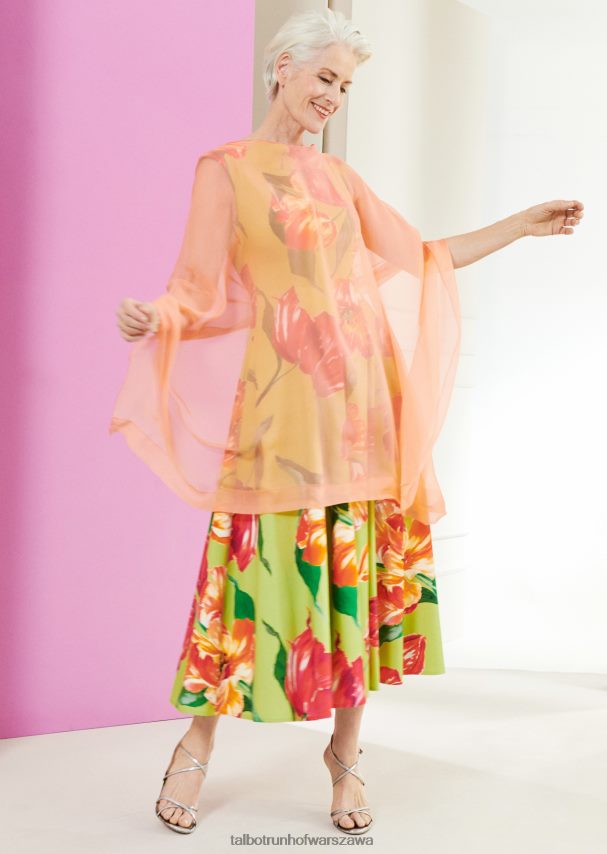 Talbot Runhof Akcesoria brzoskwinia kobiety ukradł wskazówkę 11 0RPB2J407