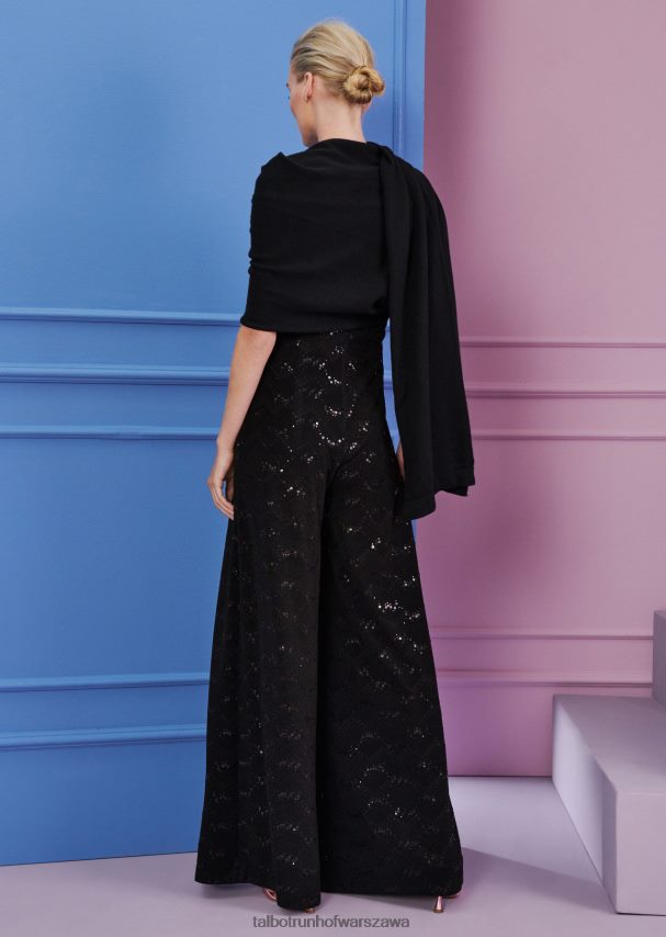 Talbot Runhof Akcesoria czarny kobiety ukradł kasę1 0RPB2J418