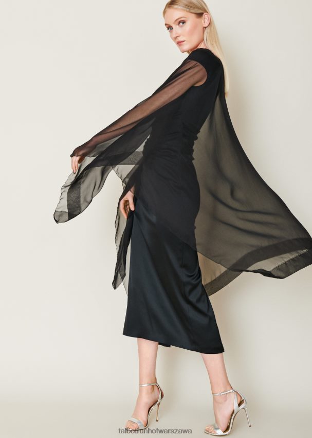 Talbot Runhof Akcesoria czarny kobiety ukradł wskazówkę 11 0RPB2J417