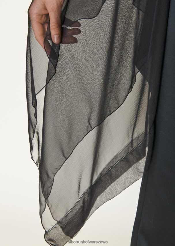 Talbot Runhof Akcesoria czarny kobiety ukradł wskazówkę 11 0RPB2J417