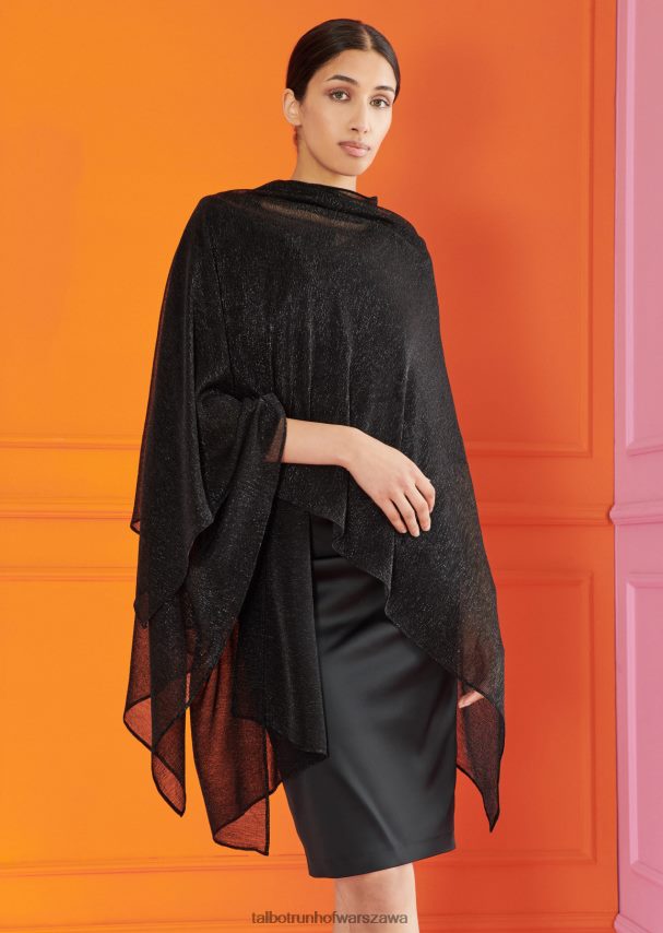 Talbot Runhof Akcesoria czarny kobiety ukradł wskazówkę 5 0RPB2J419