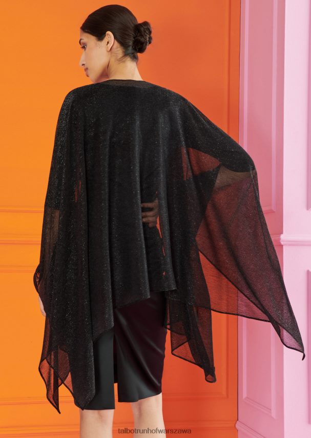 Talbot Runhof Akcesoria czarny kobiety ukradł wskazówkę 5 0RPB2J419