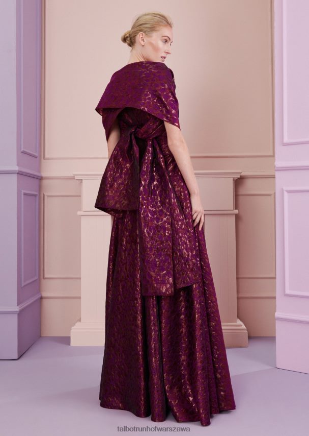 Talbot Runhof Akcesoria fuksjowa czerwień kobiety ukradł kotka 9 0RPB2J414