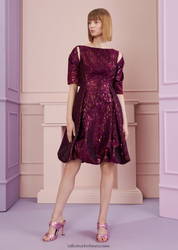 Talbot Runhof Akcesoria fuksjowa czerwień kobiety ukradł kotka 9 0RPB2J414