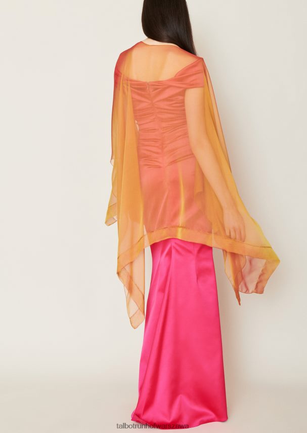 Talbot Runhof Akcesoria mandarynkowa pomarańcza kobiety ukradł wskazówkę 11 0RPB2J271