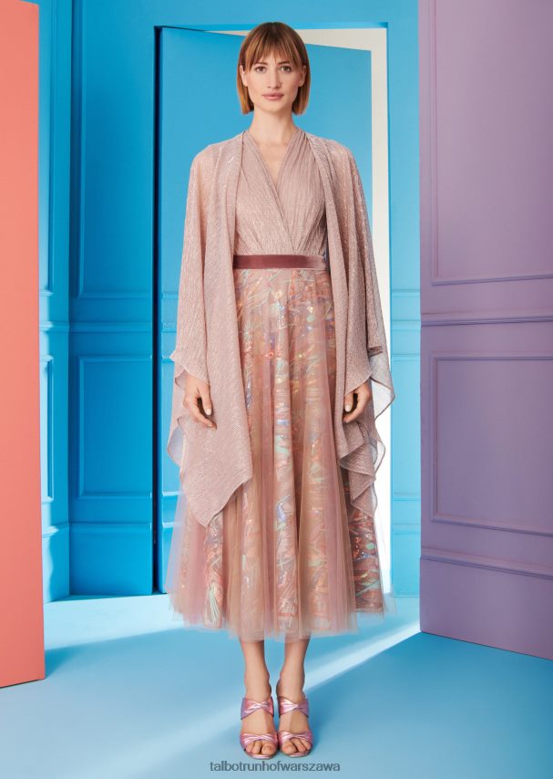 Talbot Runhof Akcesoria rumieniec różowy kobiety ukradł wskazówkę 5 0RPB2J401