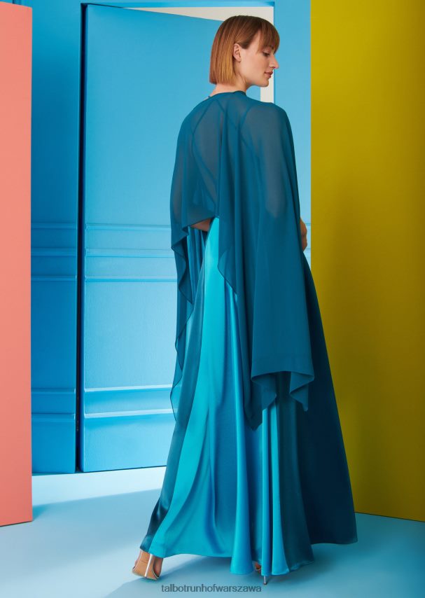 Talbot Runhof Akcesoria zielone galapago kobiety ponczo cia1 0RPB2J403