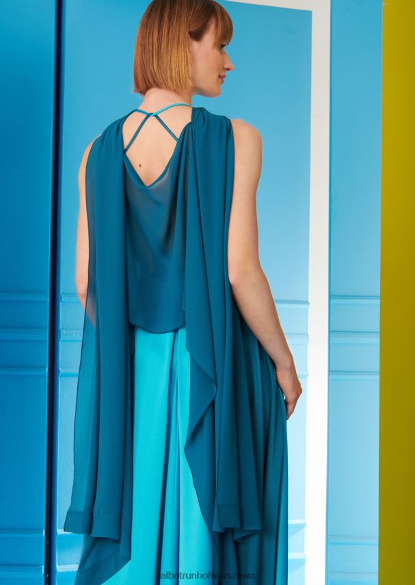 Talbot Runhof Akcesoria zielone galapago kobiety ponczo cia1 0RPB2J403