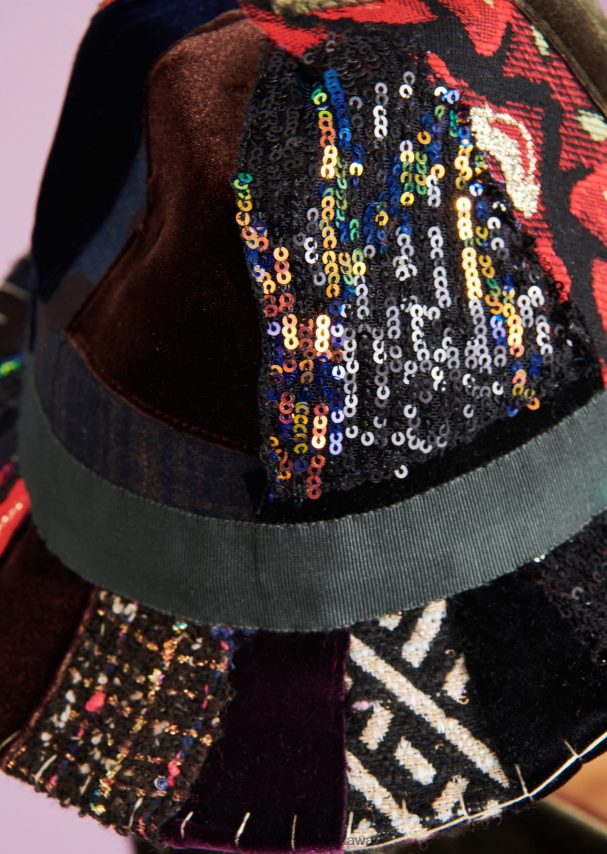 Talbot Runhof Akcesoria zielone awokado kobiety kapelusz kita1 0RPB2J397