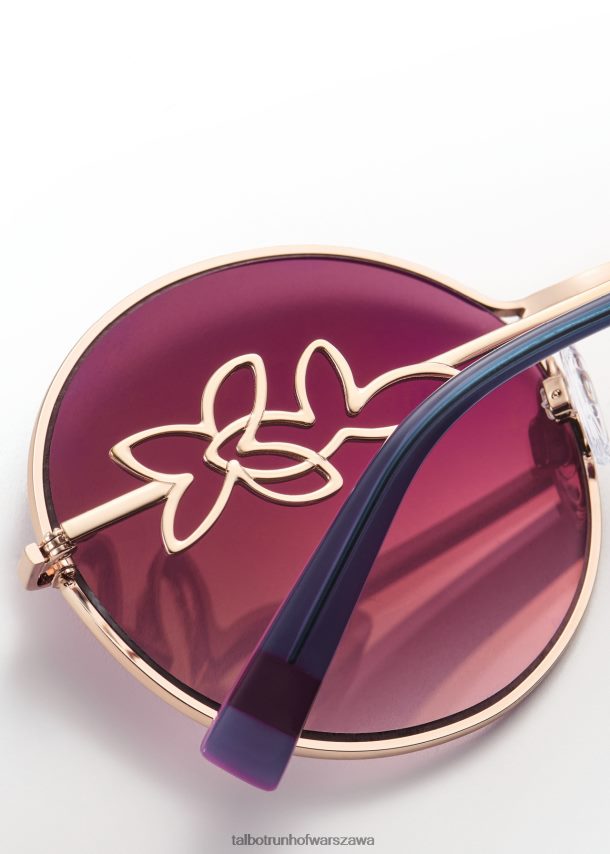 Talbot Runhof Akcesoria Róża kobiety okulary przeciwsłoneczne magnolia 0RPB2J440