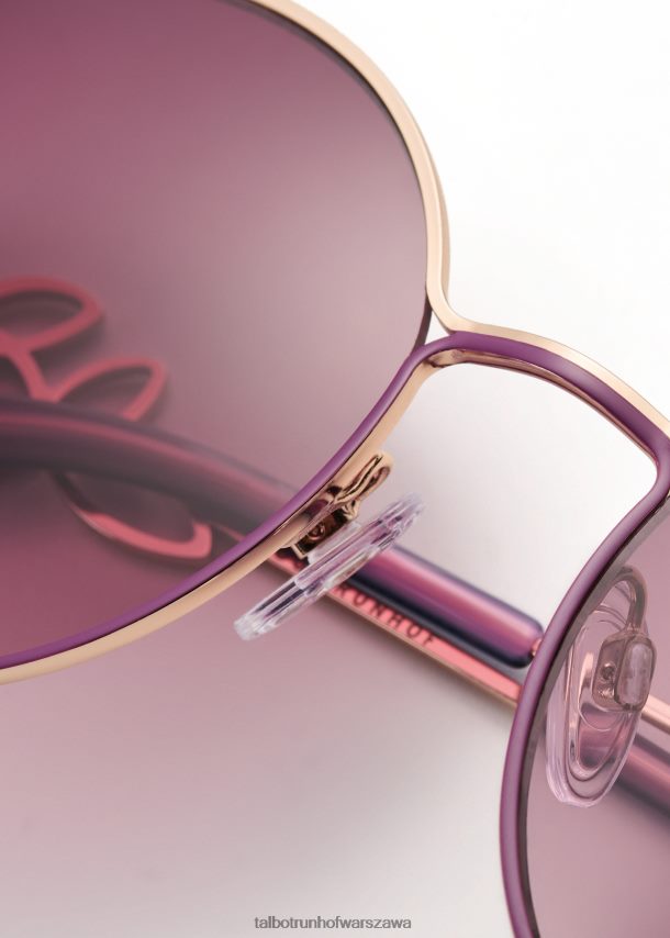 Talbot Runhof Akcesoria Róża kobiety okulary przeciwsłoneczne magnolia 0RPB2J440