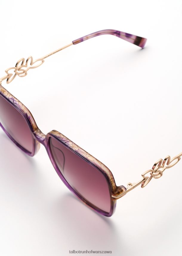 Talbot Runhof Akcesoria Róża kobiety okulary przeciwsłoneczne magnolia 0RPB2J442