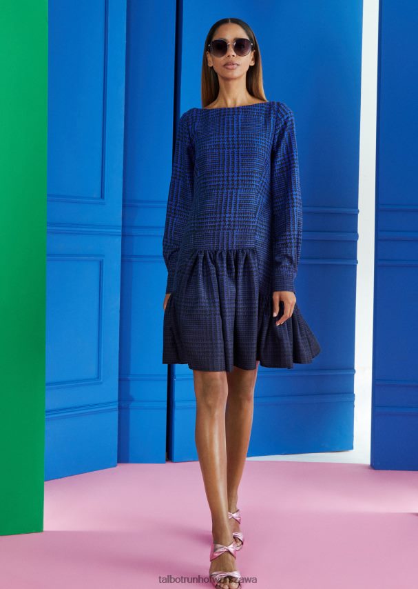 Talbot Runhof Akcesoria fioletowy kobiety okrągłe okulary przeciwsłoneczne Scarlett 0RPB2J433