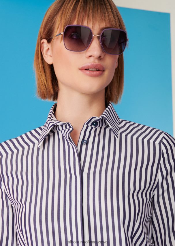 Talbot Runhof Akcesoria fioletowy kobiety okulary przeciwsłoneczne Scarlett 0RPB2J435