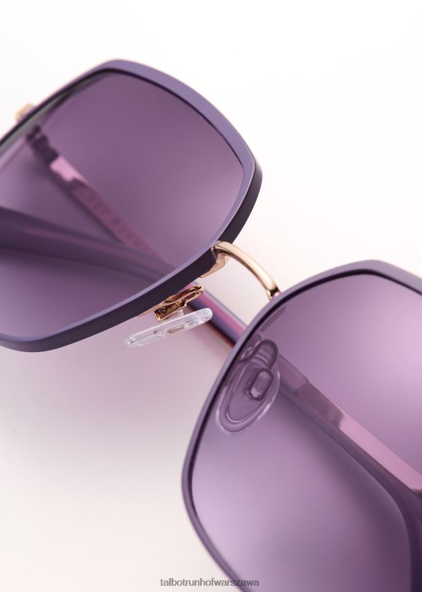 Talbot Runhof Akcesoria fioletowy kobiety okulary przeciwsłoneczne Scarlett 0RPB2J435