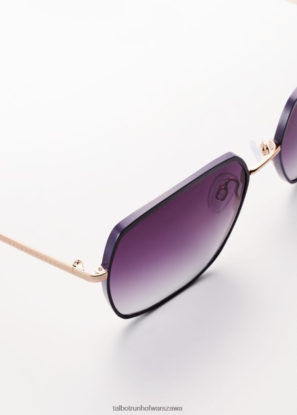Talbot Runhof Akcesoria fioletowy kobiety okulary przeciwsłoneczne Scarlett 0RPB2J435