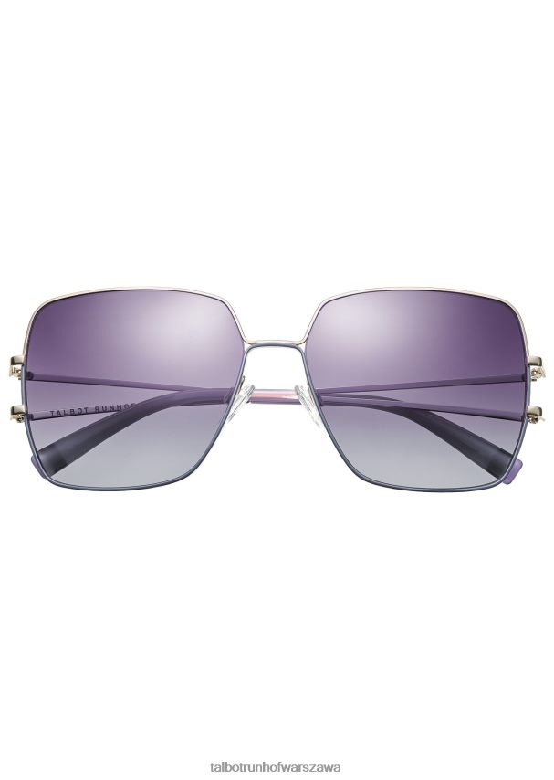 Talbot Runhof Akcesoria fioletowy kobiety okulary przeciwsłoneczne eden 0RPB2J437