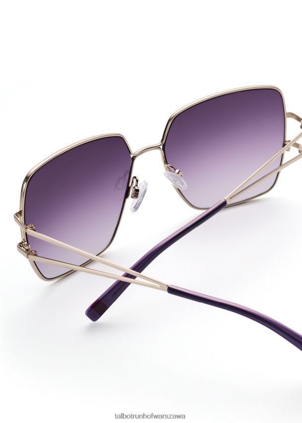 Talbot Runhof Akcesoria fioletowy kobiety okulary przeciwsłoneczne eden 0RPB2J437
