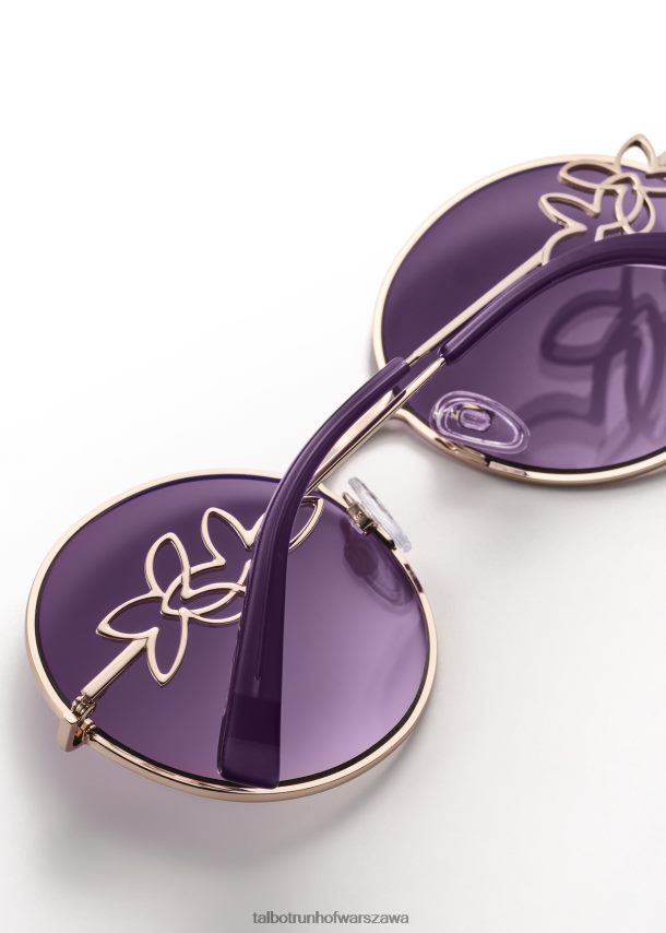 Talbot Runhof Akcesoria fioletowy kobiety okulary przeciwsłoneczne magnolia 0RPB2J439