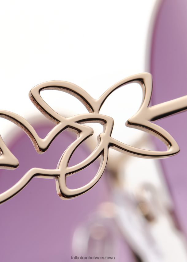 Talbot Runhof Akcesoria fioletowy kobiety okulary przeciwsłoneczne magnolia 0RPB2J439