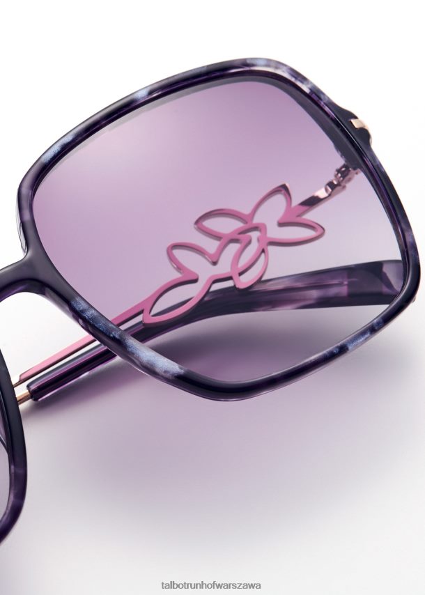 Talbot Runhof Akcesoria fioletowy kobiety okulary przeciwsłoneczne magnolia 0RPB2J441