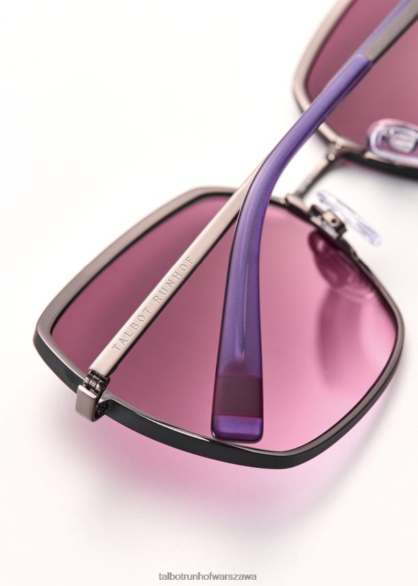 Talbot Runhof Akcesoria jagoda kobiety okulary przeciwsłoneczne Scarlett 0RPB2J436