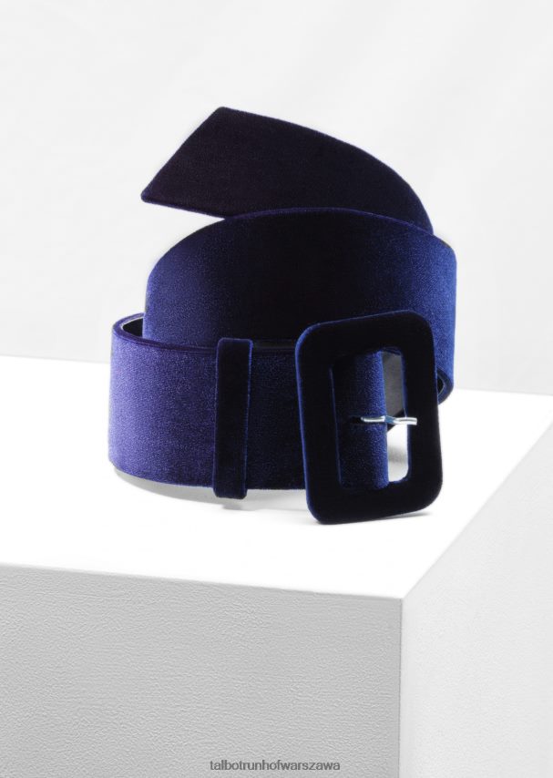 Talbot Runhof Akcesoria błękit księżyca kobiety spadek paska 1 0RPB2J421