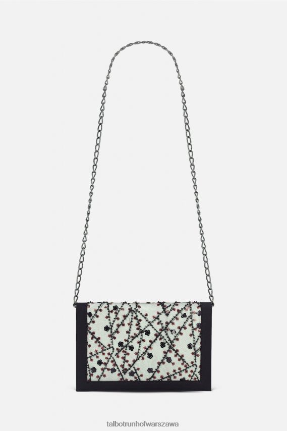 Talbot Runhof Akcesoria czarny biały kobiety sprzęgło pellegrino paris helena 0RPB2J431