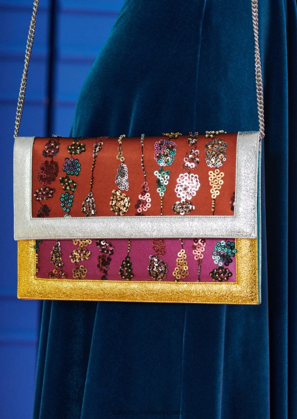 Talbot Runhof Akcesoria wielobarwność kobiety sprzęgło pellegrino paris helena 0RPB2J432