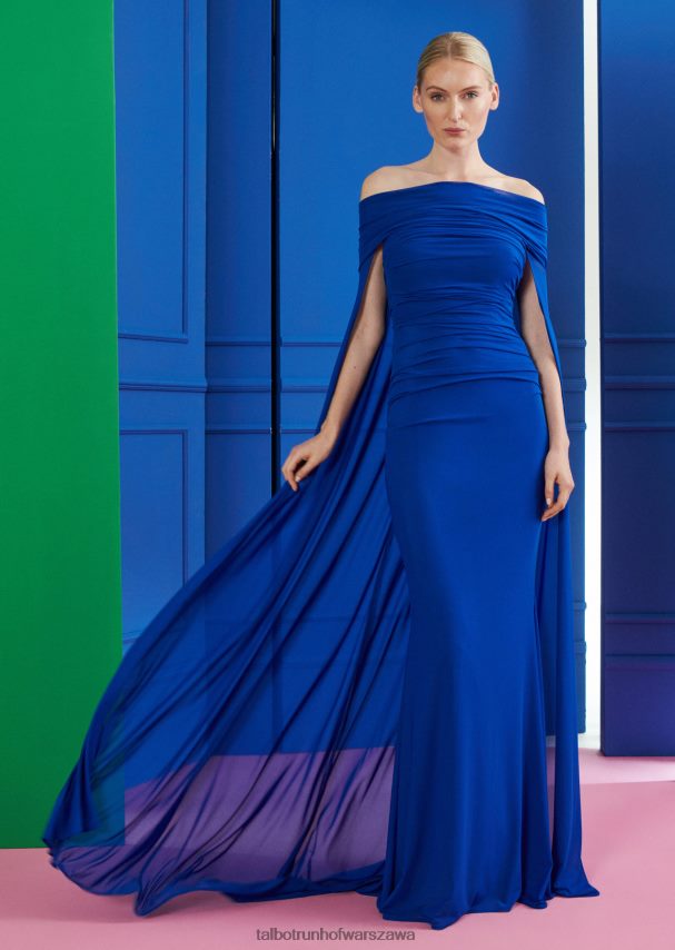 Talbot Runhof odzież Królewski niebieski kobiety suknia wieczorowa bortolo4 0RPB2J54