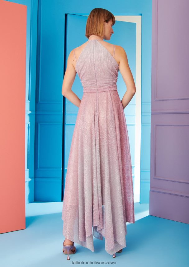 Talbot Runhof odzież Kwarc różowy kobiety suknia wieczorowa hoja1 0RPB2J47