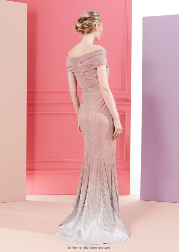 Talbot Runhof odzież Kwarc różowy kobiety suknia wieczorowa tokara7 0RPB2J91