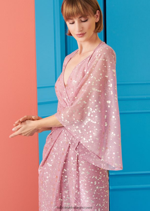 Talbot Runhof odzież azalia różowa kobiety suknia wieczorowa bologne3 0RPB2J49