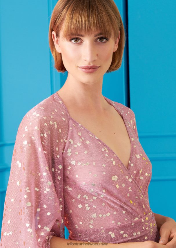 Talbot Runhof odzież azalia różowa kobiety suknia wieczorowa bologne3 0RPB2J49