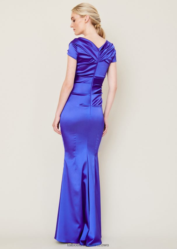 Talbot Runhof odzież barwinek niebieski kobiety suknia wieczorowa donavan4 0RPB2J103
