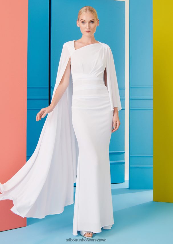 Talbot Runhof odzież biały kobiety suknia wieczorowa foulard3 0RPB2J68 Talbot Runhof odzież biały kobiety suknia wieczorowa foulard3 0RPB2J68