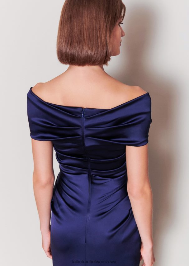 Talbot Runhof odzież ciemny niebieski kobiety suknia wieczorowa tokara4 0RPB2J108