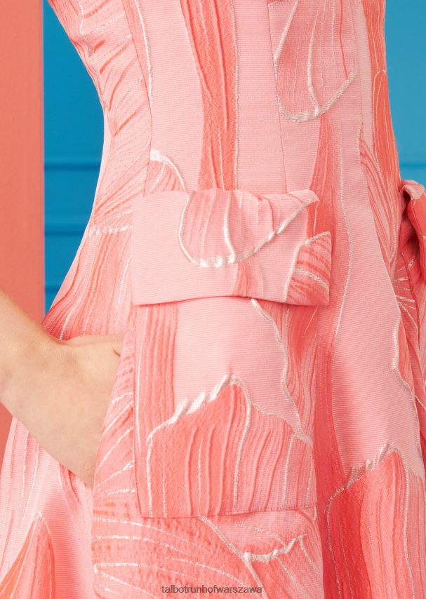 Talbot Runhof odzież granat, pomarańcza kobiety suknia wieczorowa gozania2 0RPB2J64