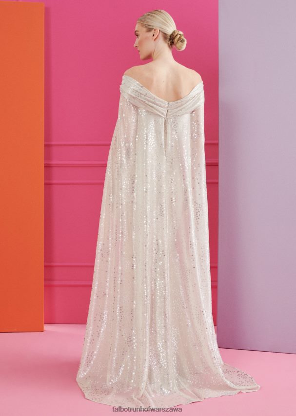 Talbot Runhof odzież krem kobiety suknia wieczorowa bortolo5 0RPB2J73