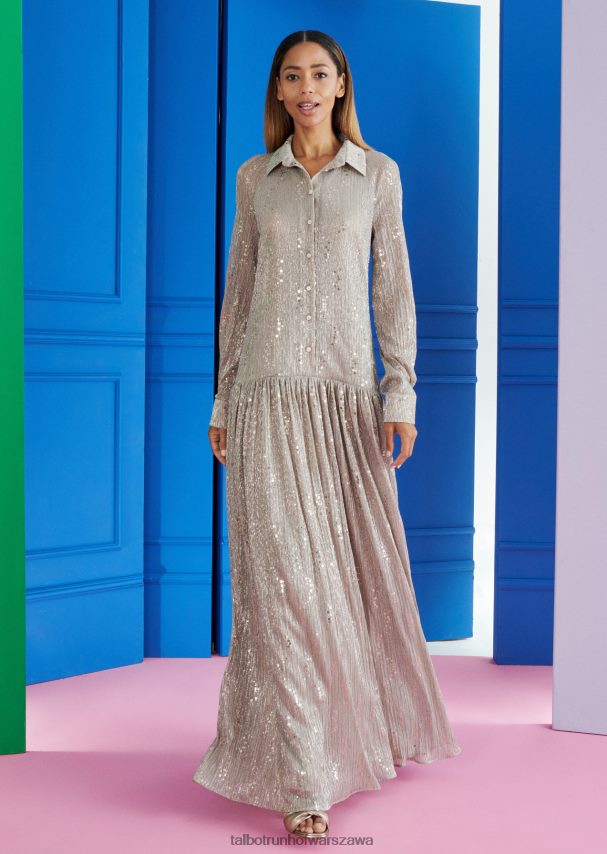 Talbot Runhof odzież lodowaty kobiety suknia wieczorowa goderyk1 0RPB2J89