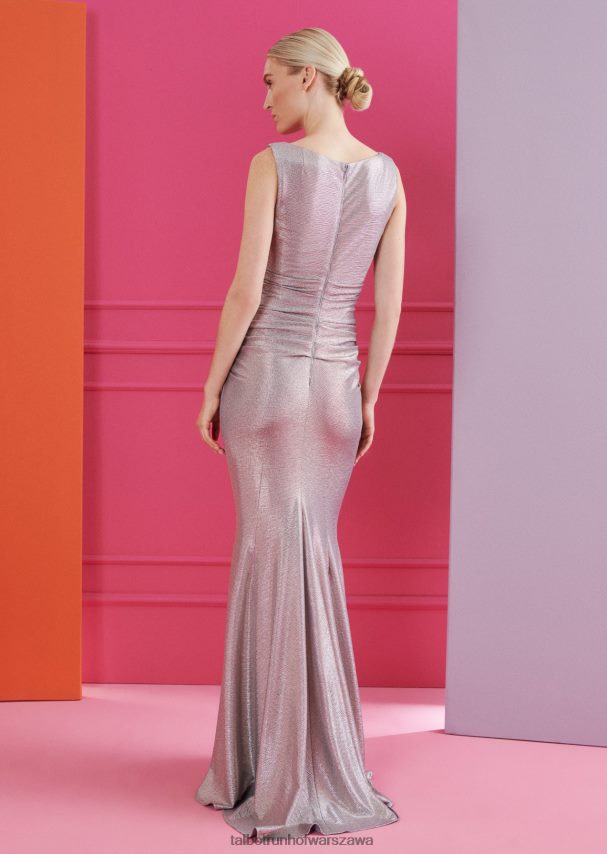 Talbot Runhof odzież mglisty liliowy kobiety suknia wieczorowa bossa17 0RPB2J86