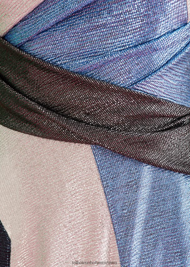 Talbot Runhof odzież mieszaj kolor platynowy kobiety suknia wieczorowa solymar16 0RPB2J81