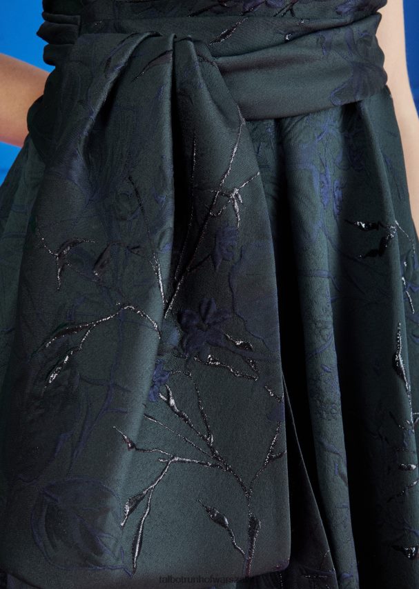 Talbot Runhof odzież niebieska północ kobiety suknia wieczorowa cosetta1 0RPB2J21