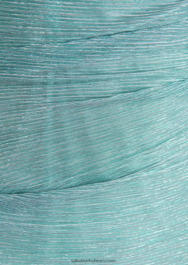 Talbot Runhof odzież piana morska kobiety suknia wieczorowa lobata29 0RPB2J78