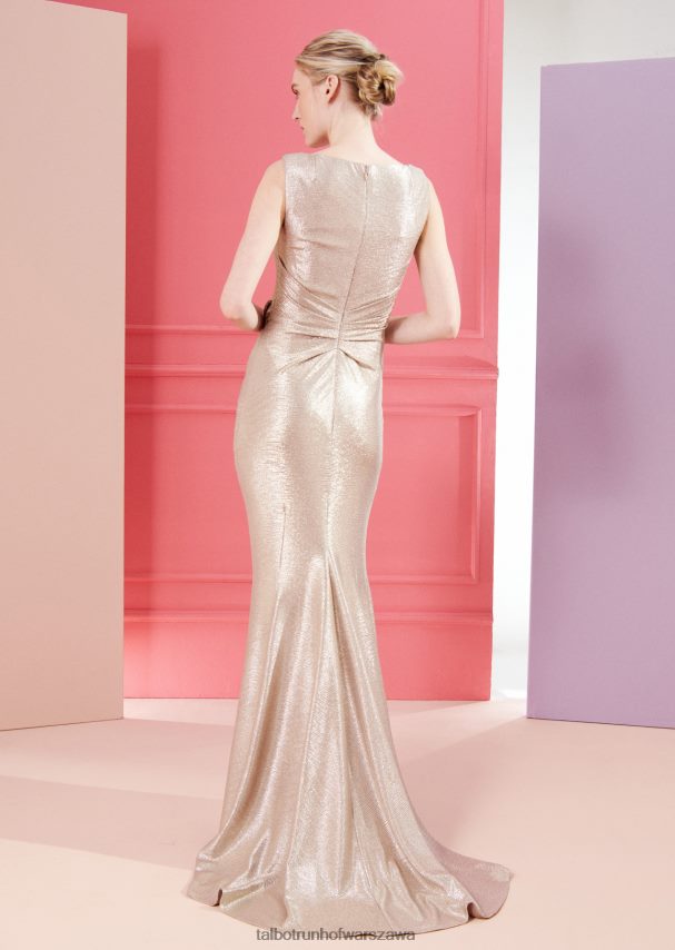 Talbot Runhof odzież platyna kobiety suknia wieczorowa chrześniak1 0RPB2J94