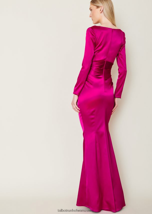 Talbot Runhof odzież razzmatazz różowy kobiety suknia wieczorowa vodice23 0RPB2J106