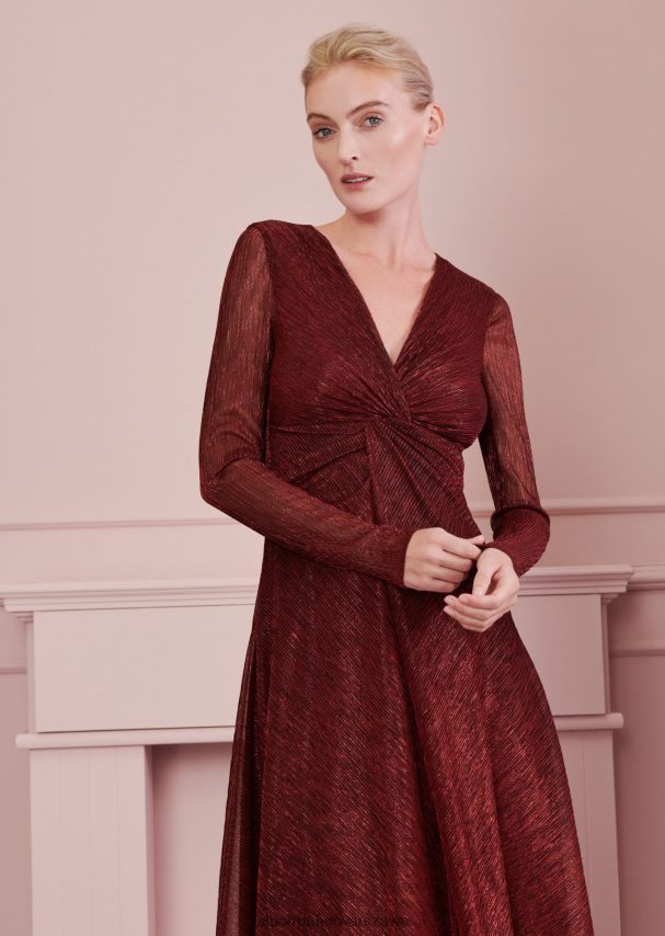 Talbot Runhof odzież rubinowa czerwień kobiety suknia wieczorowa golambini10 0RPB2J5