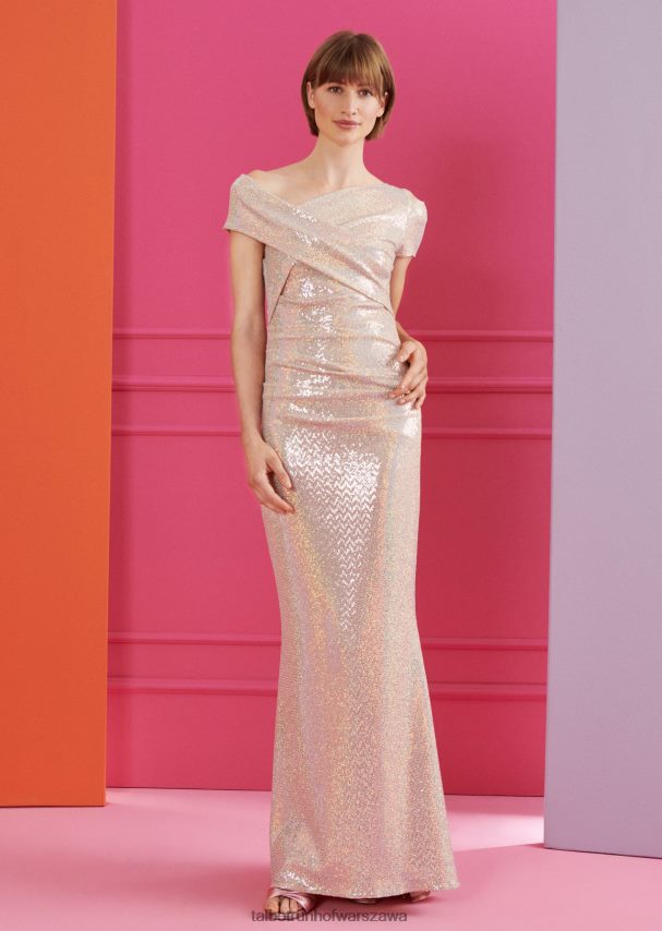 Talbot Runhof odzież rumieniec kobiety suknia wieczorowa bozza3 0RPB2J65