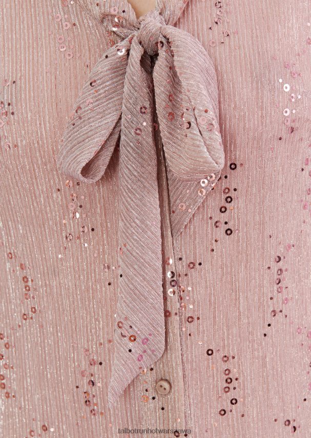 Talbot Runhof odzież rumieniec różowy kobiety suknia wieczorowa konzil1 0RPB2J34